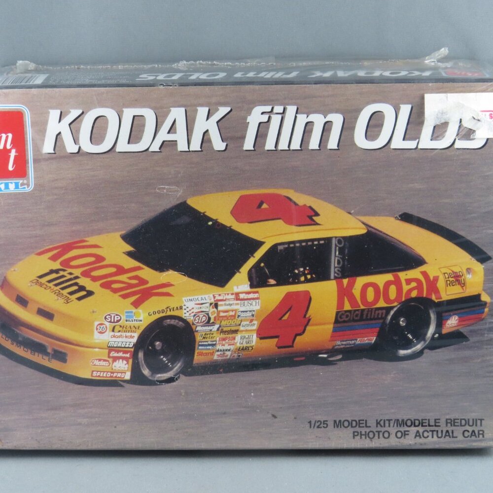 Vintage AMT Ertl Model - Kodak Film Olds Nascar - 1/25 Scale New In Box